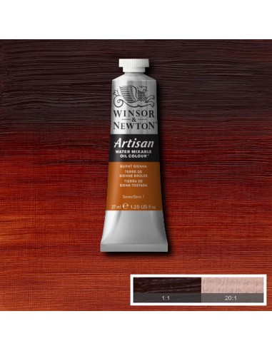 Óleo W&N Artisan al Agua 37 ml Tierra de Siena...