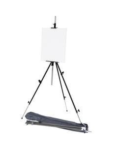 Caballete Phoenix Campaña Metal Negro/Rojo