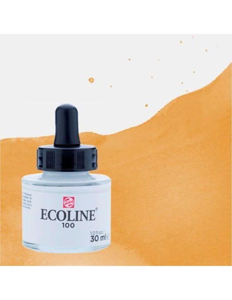 Acuarela Líquida Ecoline 30 ml Amarillo Arena 