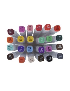 Caja Rotuladores Artis Decor Twin Brush 24 Unidades