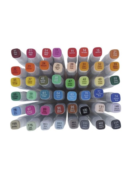 Caja Rotuladores Artis Decor Twin Brush 48 Unidades