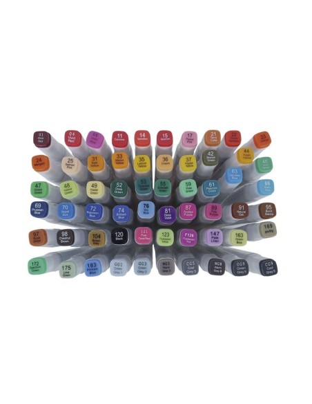 Caja Rotuladores Artis Decor Twin Brush 60 Unidades