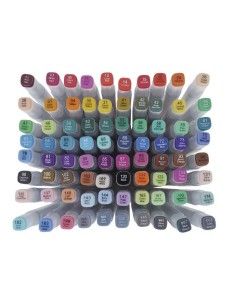 Caja Rotuladores Artis Decor Twin Brush 80 Unidades