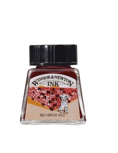 Tinta Dibujo W&N 14 ml Rojo Ladrillo