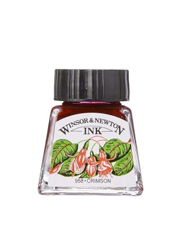 Tinta Dibujo W&N 14 ml Carmesí