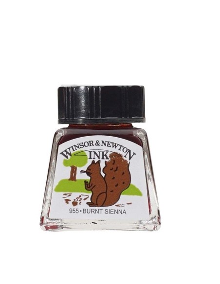 Tinta Dibujo W&N 14 ml Sienta Tostada