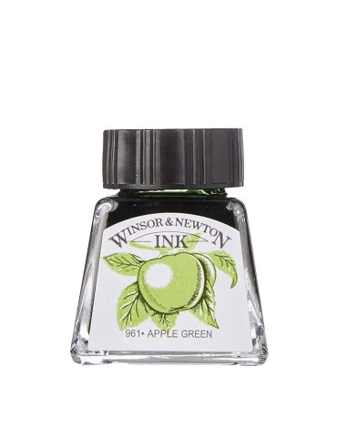 Tinta Dibujo W&N 14 ml Verde Manzana