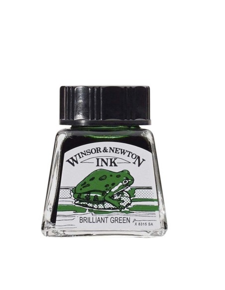Tinta Dibujo W&N 14 ml Verde Brillante