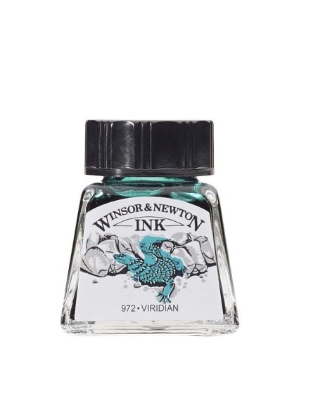 Tinta Dibujo W&N 14 ml Verde Viridiano