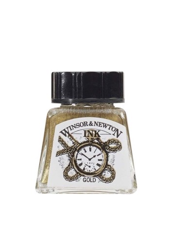 Tinta Dibujo W&N 14 ml Oro