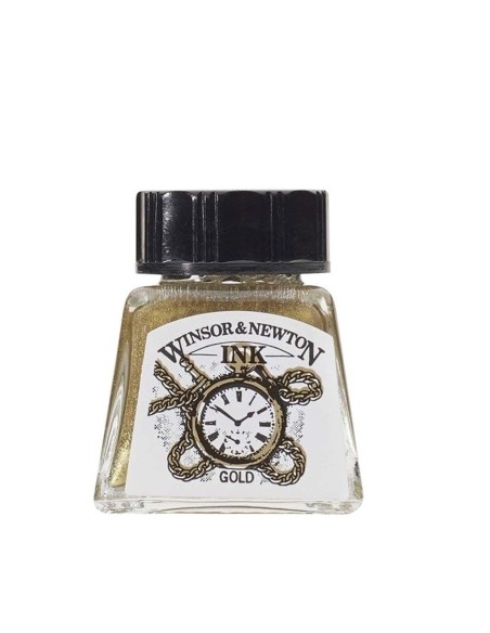 Tinta Dibujo W&N 14 ml Oro