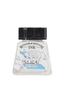 Tinta Dibujo W&N 14 ml Blanco