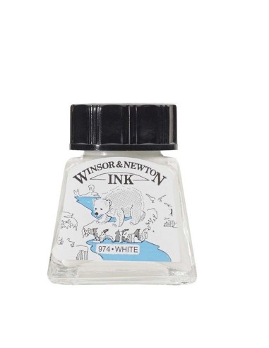 Tinta Dibujo W&N 14 ml Blanco
