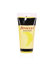 Acrílico Fevicryl 200 ml Amarillo Primario Nº7