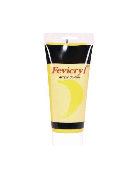 Acrílico Fevicryl 200 ml Amarillo Primario Nº7
