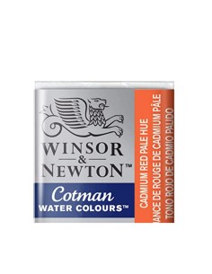 Acuarela W&N Cotman 1/2 Godet Rojo de Cadmio Pálido