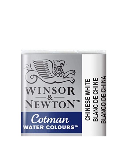 Acuarela W&N Cotman 1/2 Godet Blanco China