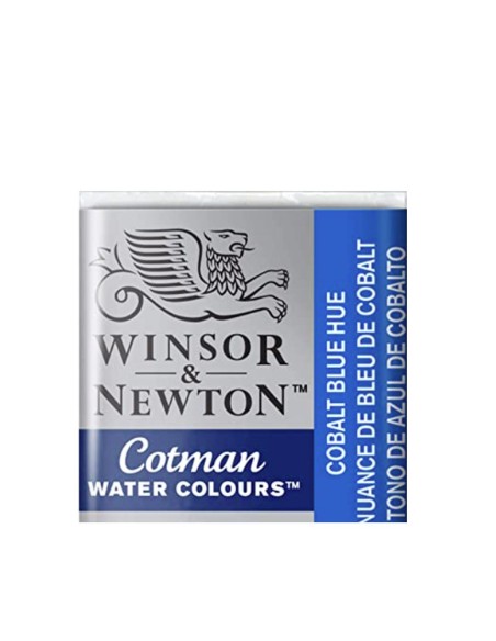 Acuarela W&N Cotman 1/2 Godet Azul de Cobalto