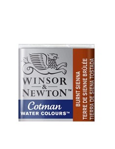 Acuarela W&N Cotman 1/2 Godet Tierra Siena Tostada