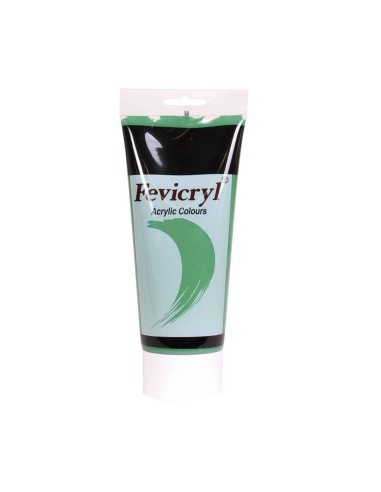 Acrílico Fevicryl 200 ml  Verde Cadmio Nº 17 