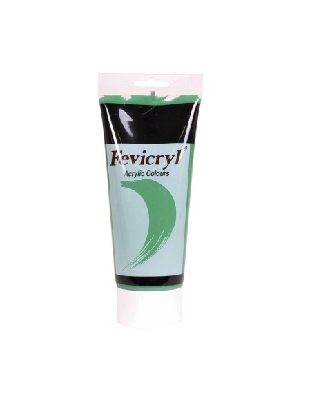 Acrílico Fevicryl 200 ml  Verde Cadmio Nº 17 