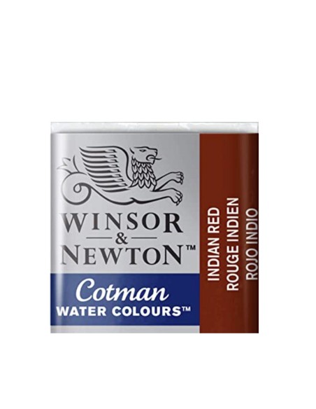 Acuarela W&N Cotman 1/2 Godet Rojo Indio
