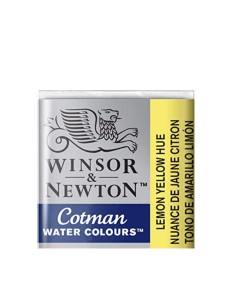Acuarela W&N Cotman 1/2 Godet Sombra Amarillo Limón