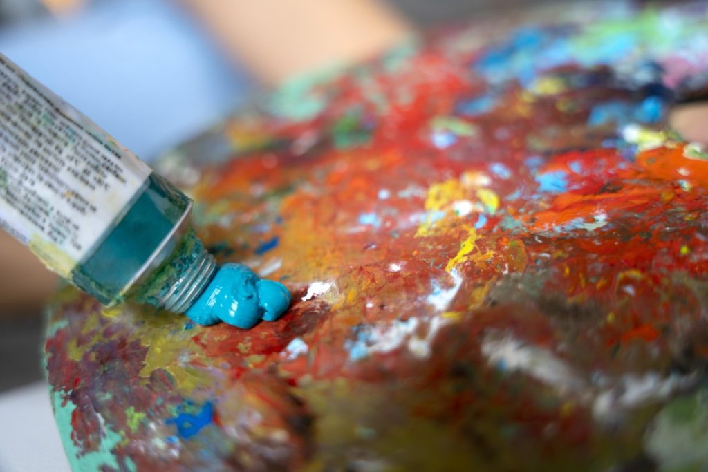 Pintura acrílica vs acuarela