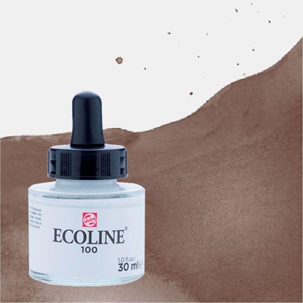Acuarela liquida ecoline 30 ml sepia oscuro