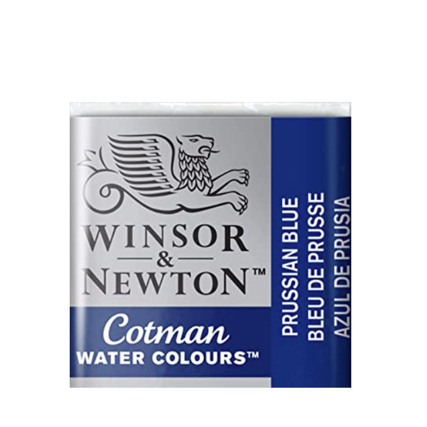 Acuarela wn cotman 1-2 godet azul de prusia