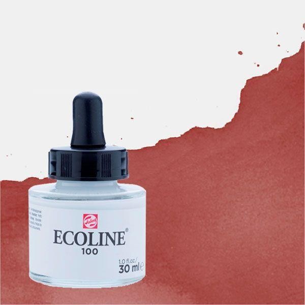 Acuarela liquida ecoline 30 ml caoba