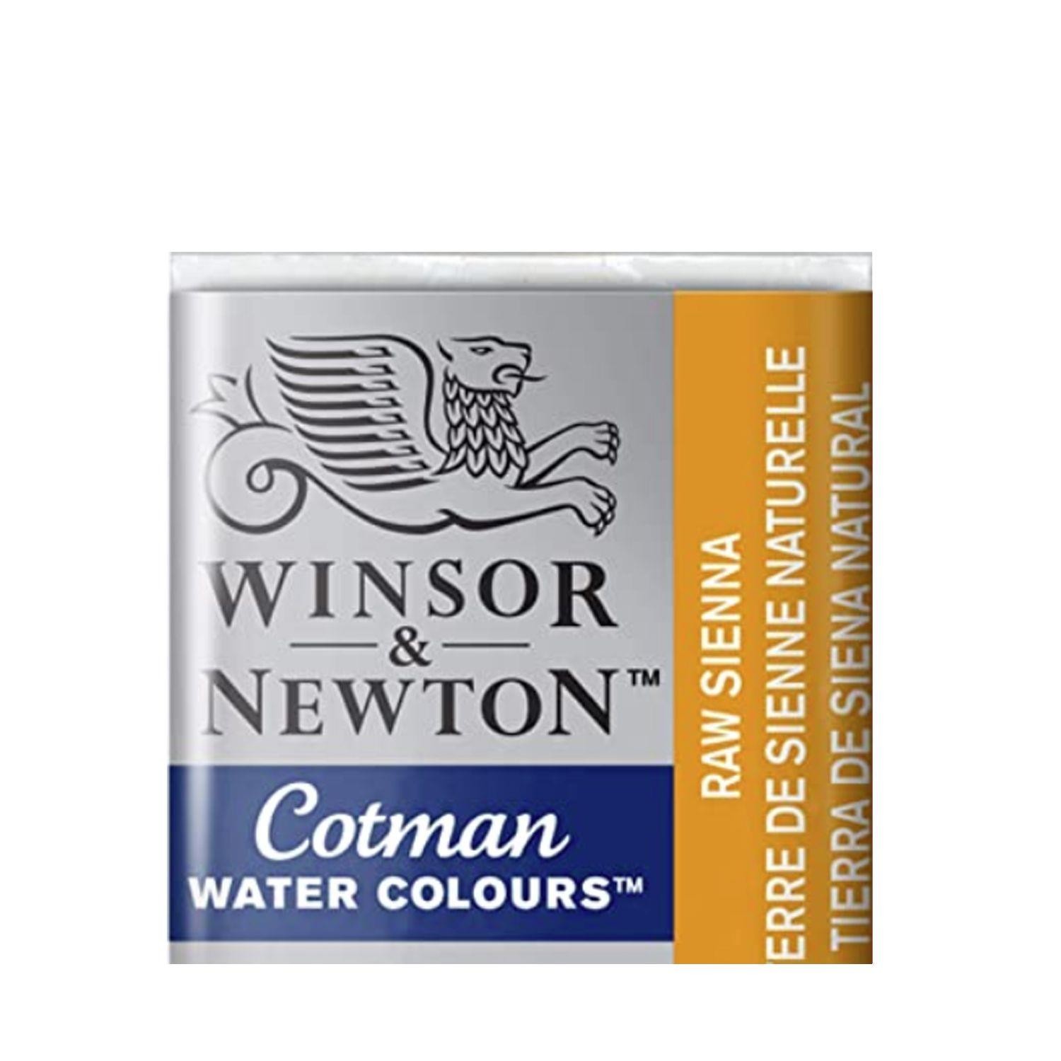 Acuarela wn cotman 1-2 godet tierra siena natural