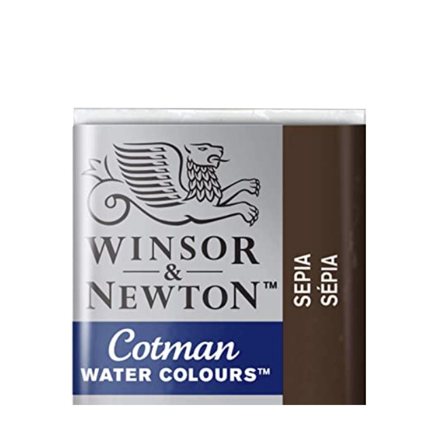 Acuarela wn cotman 1-2 godet sepia