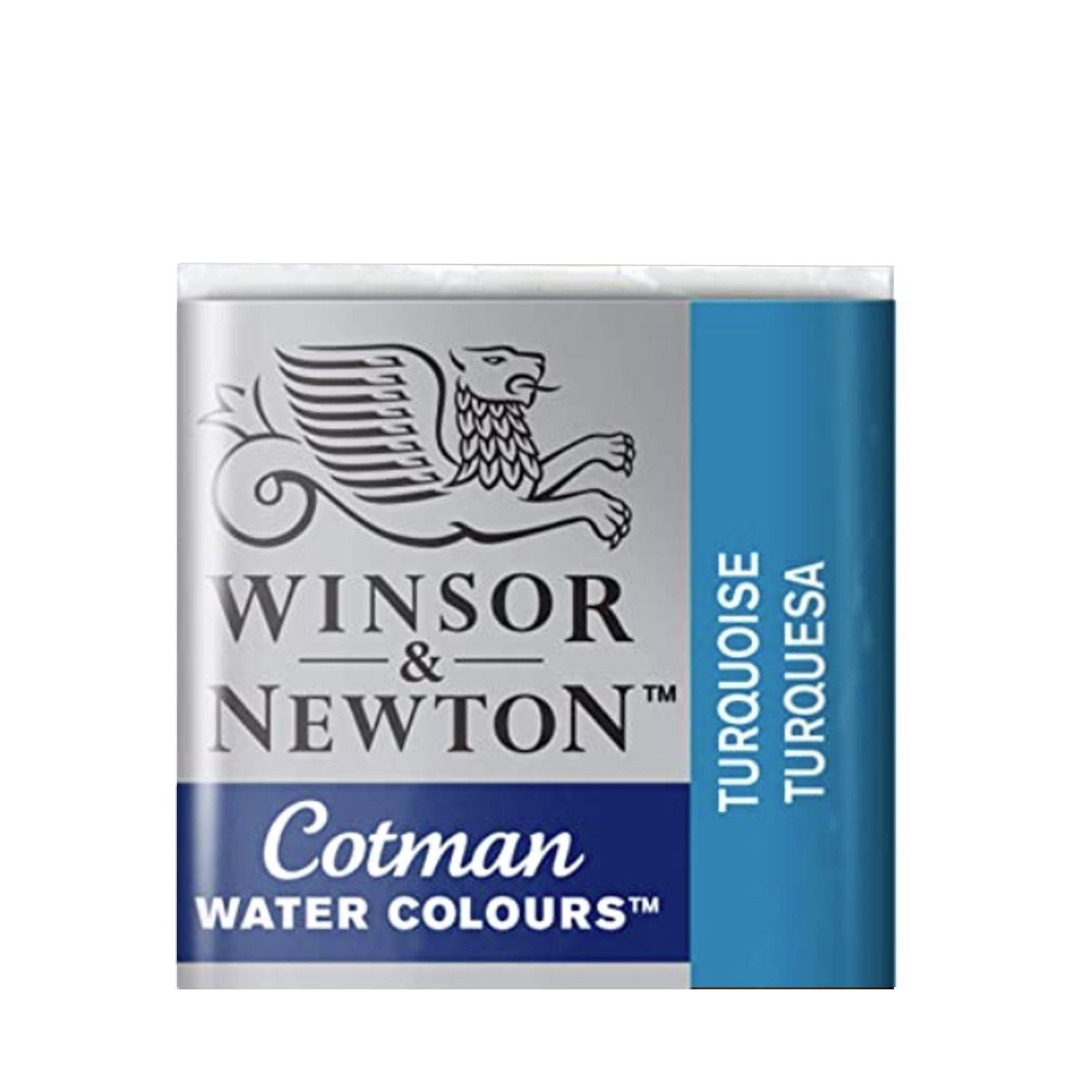 Acuarela wn cotman 1-2 godet turquesa