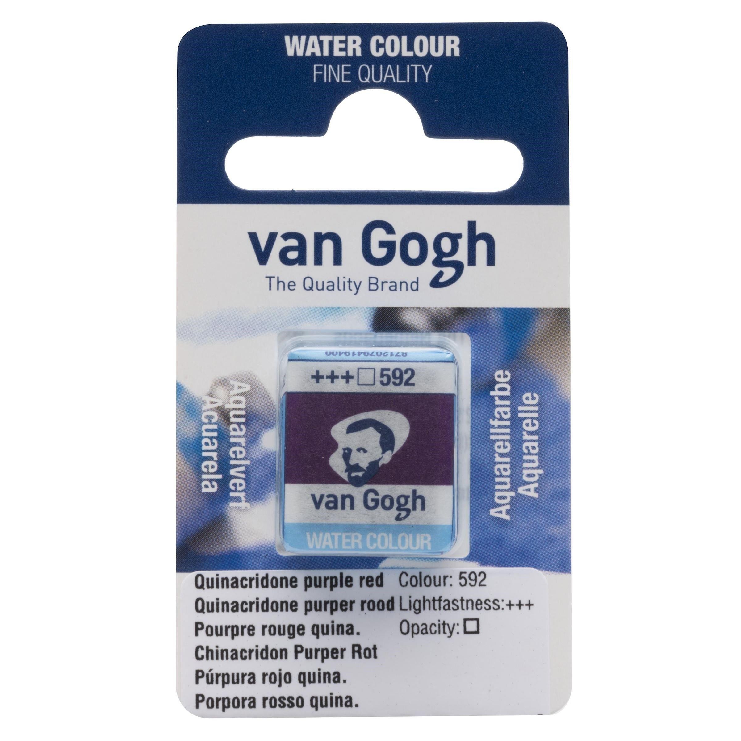 Acuarela van gogh 1-2 godet purpura rojo quinacridona n592