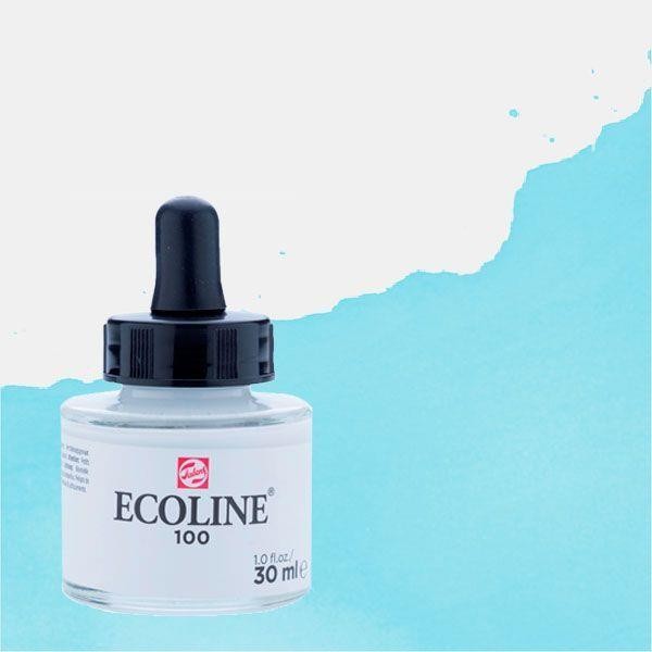 Acuarela liquida ecoline 30 ml azul pastel