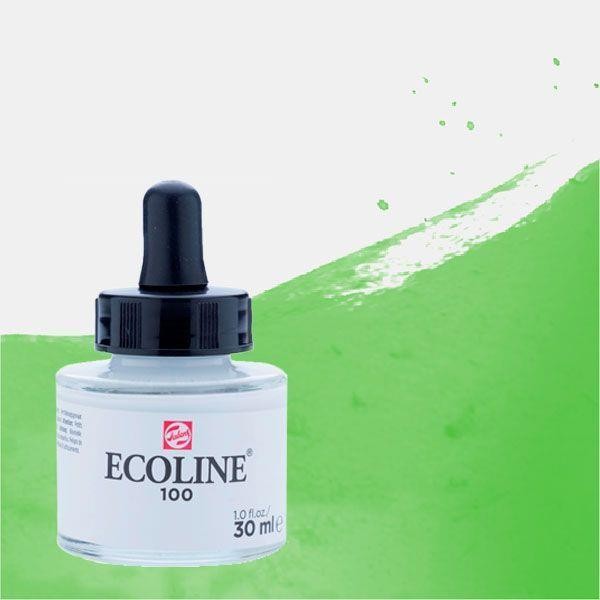 Acuarela liquida ecoline 30 ml verde claro
