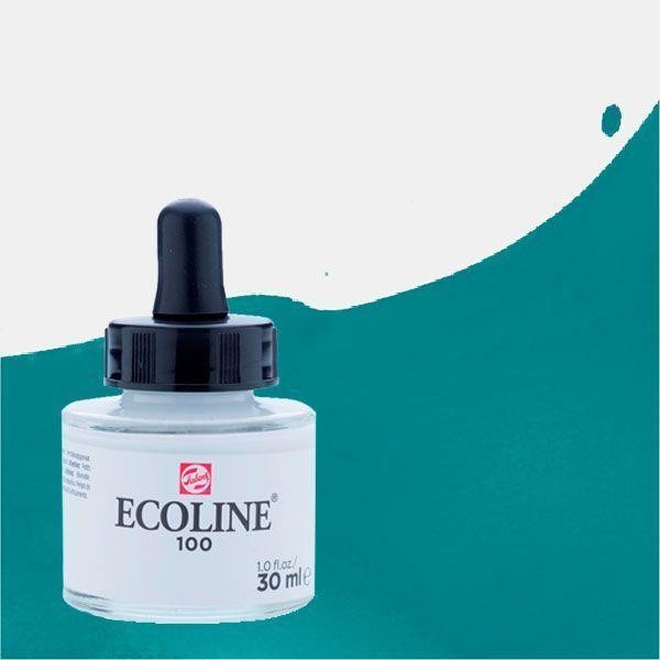 Acuarela liquida ecoline 30 ml verde azul