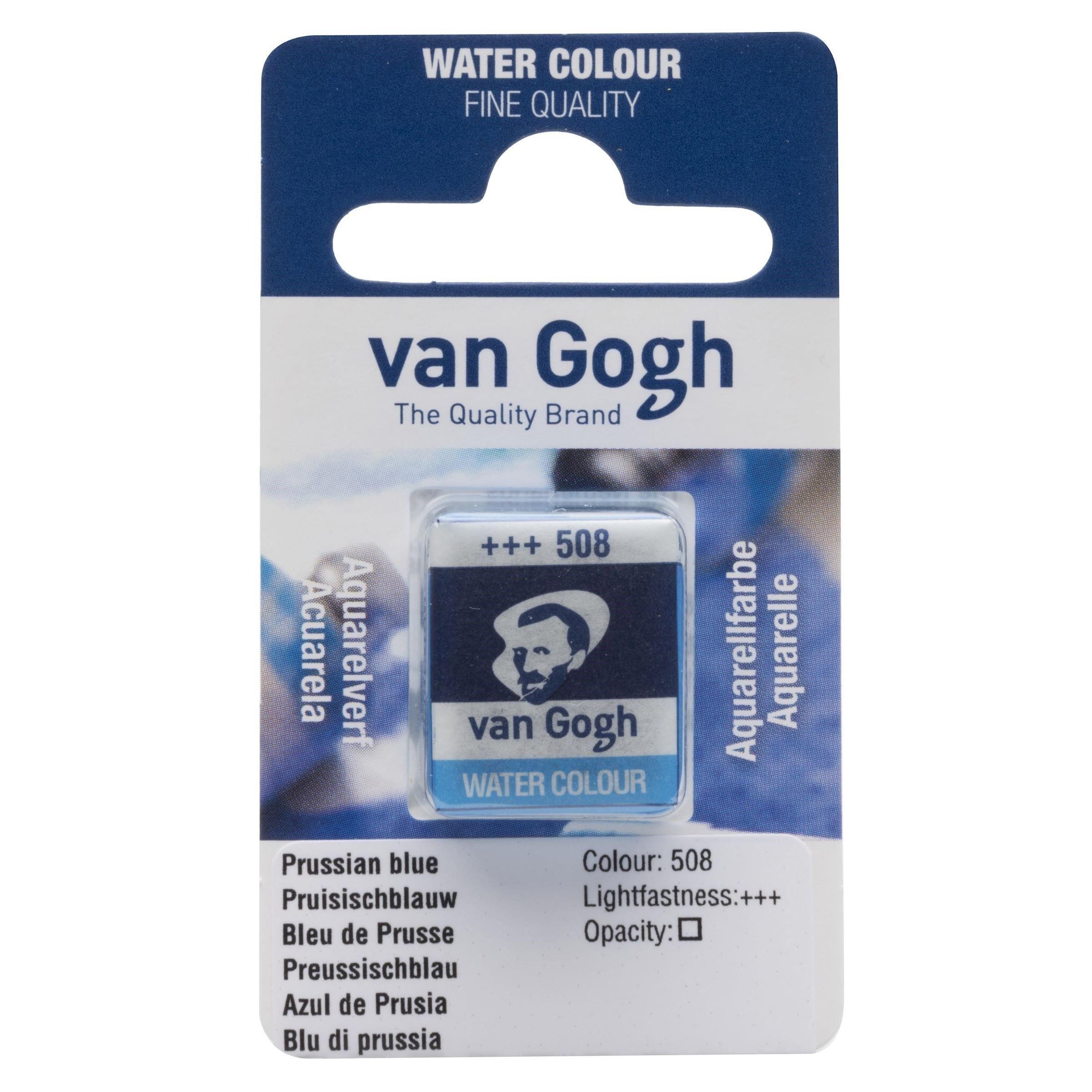 Acuarela van gogh 1-2 godet azul prusia n508