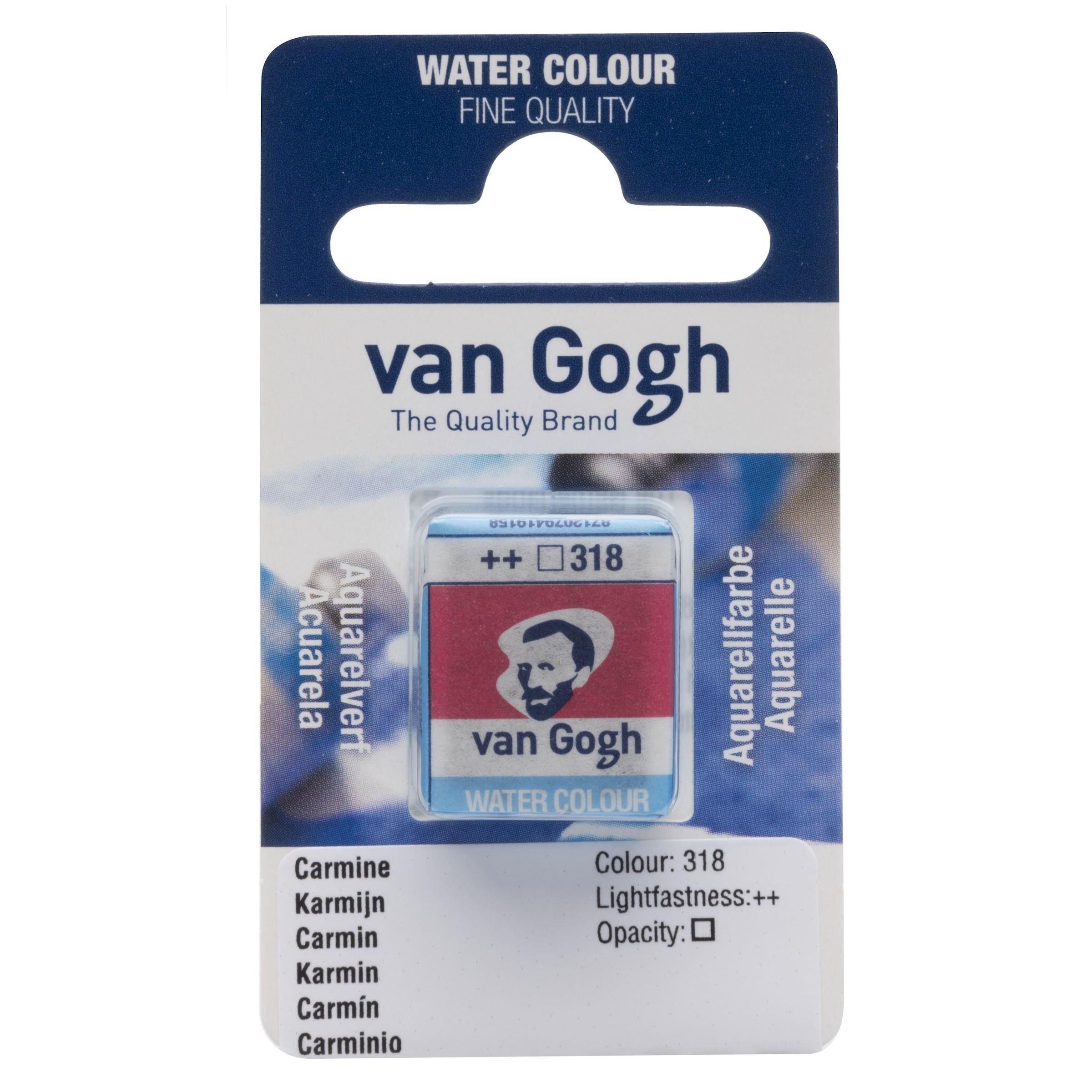 Acuarela van gogh 1-2 godet carmin n318