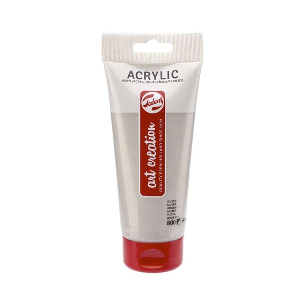 Acrilico art creation 200 ml plata n800