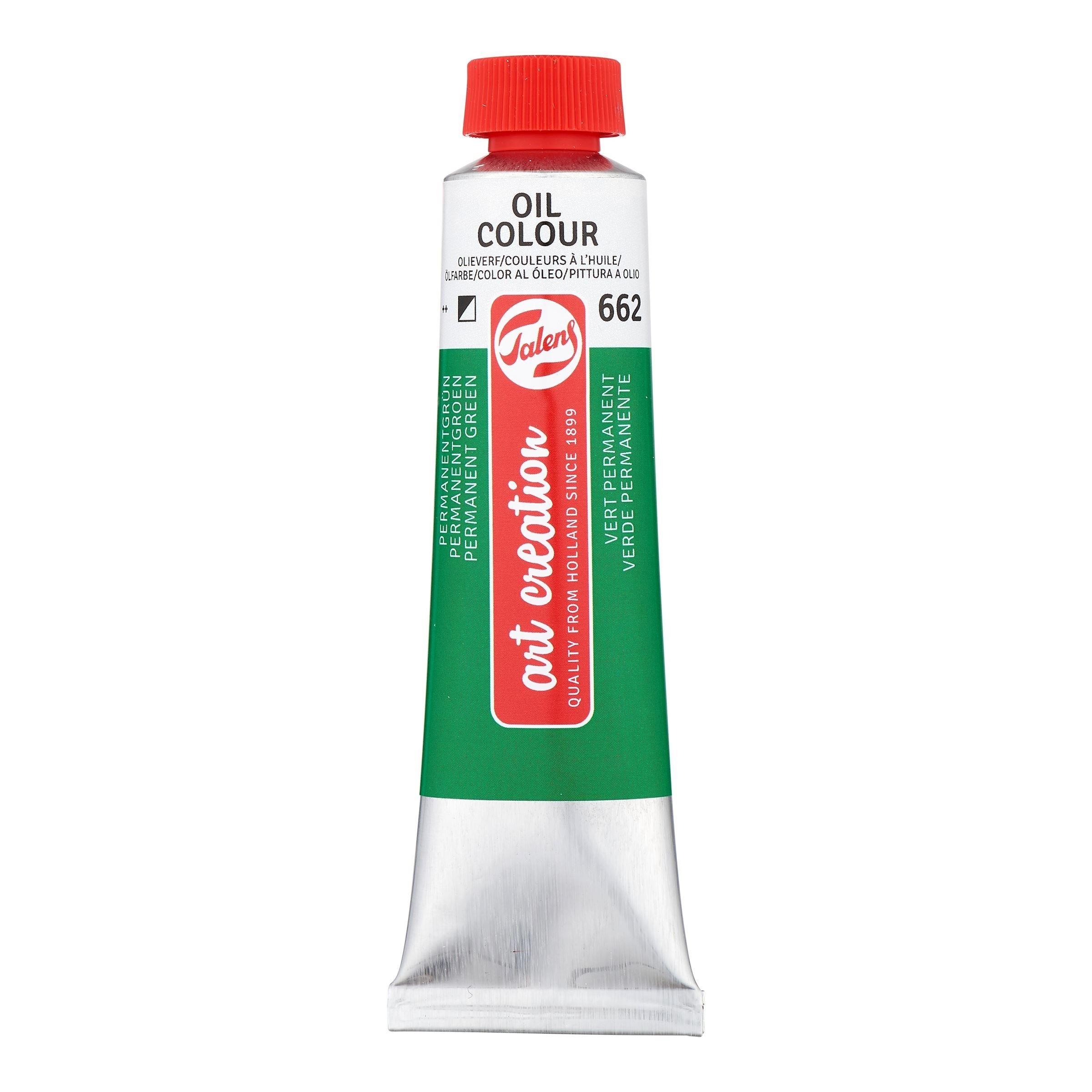 Oleo art creation 200 ml verde permanente n662