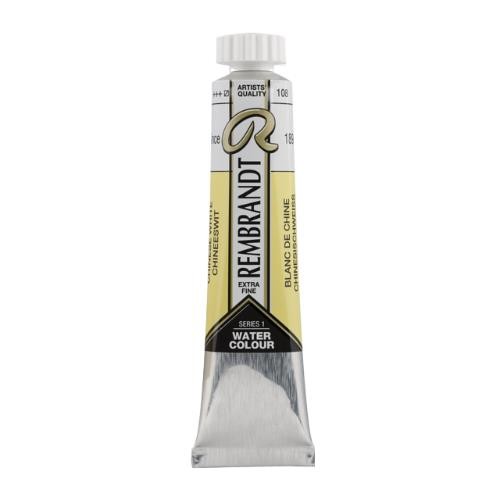 Acuarela rembrandt 20 ml blanco china n108