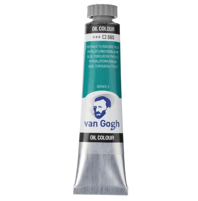 Oleo van gogh azul turquesa ftalocianina n565