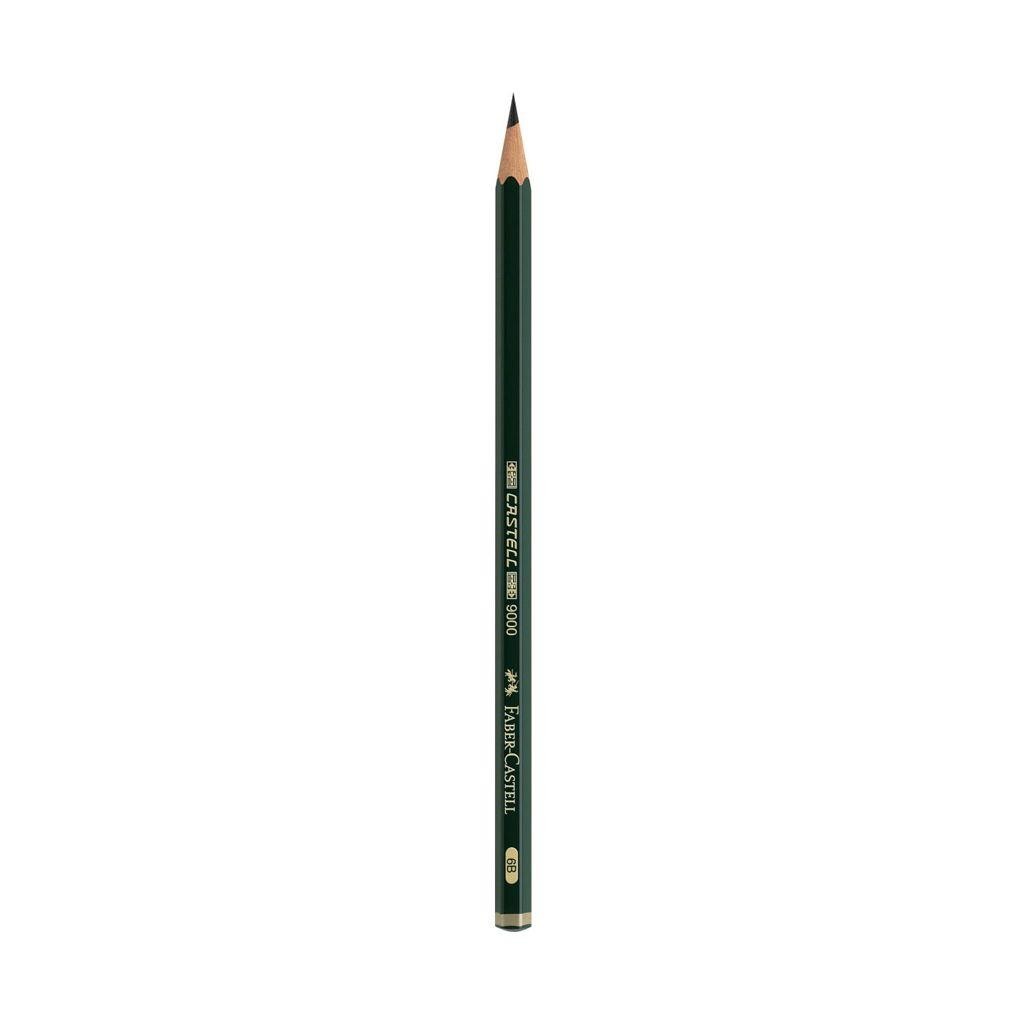 Lapiz faber-castell grafito 9000 6b