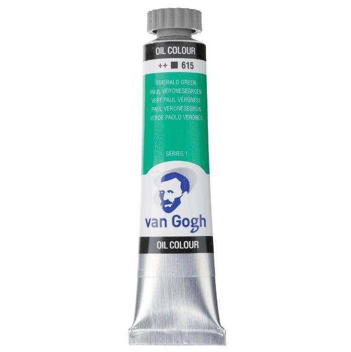 Oleo van gogh verde paolo verones n615