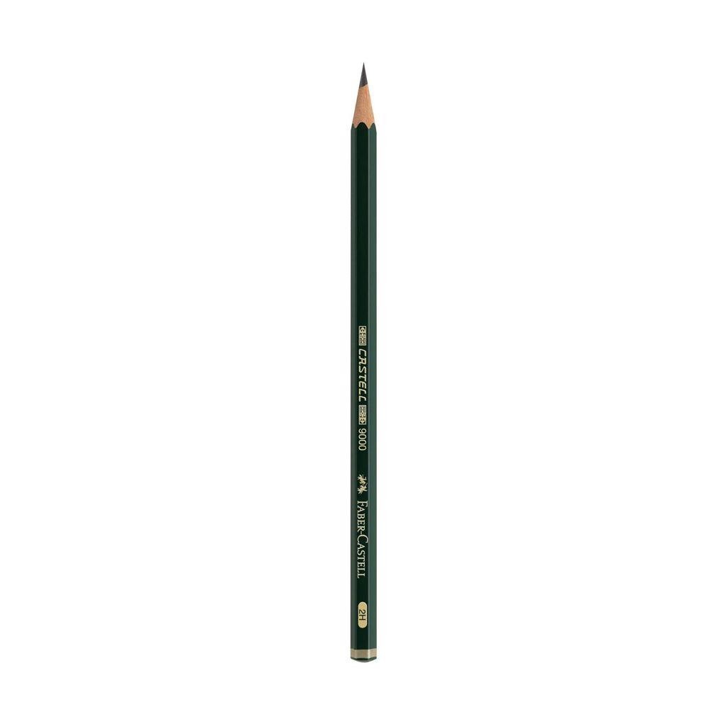 Lapiz faber-castell grafito 9000 2h