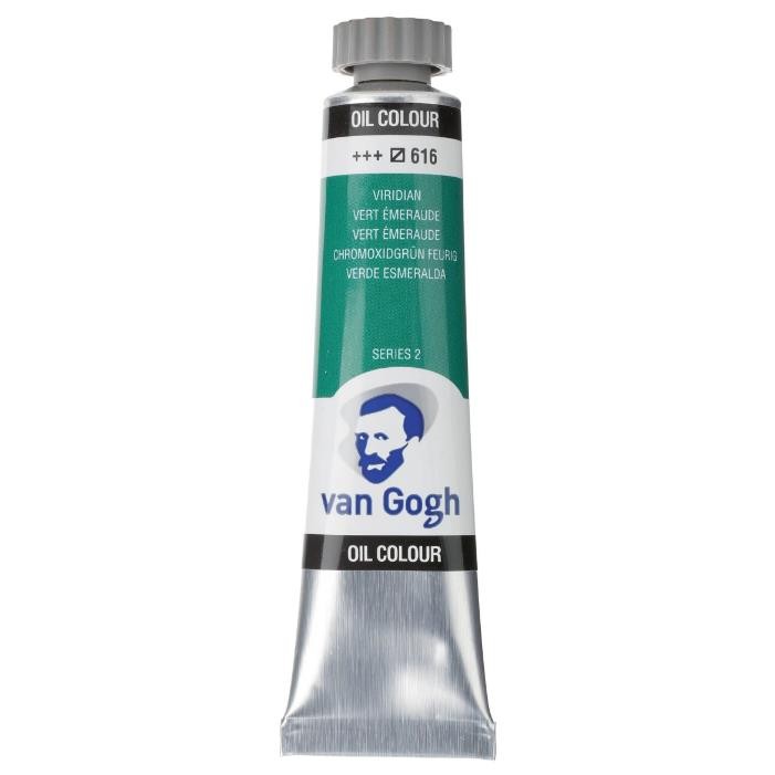 Oleo van gogh verde esmeralda n616