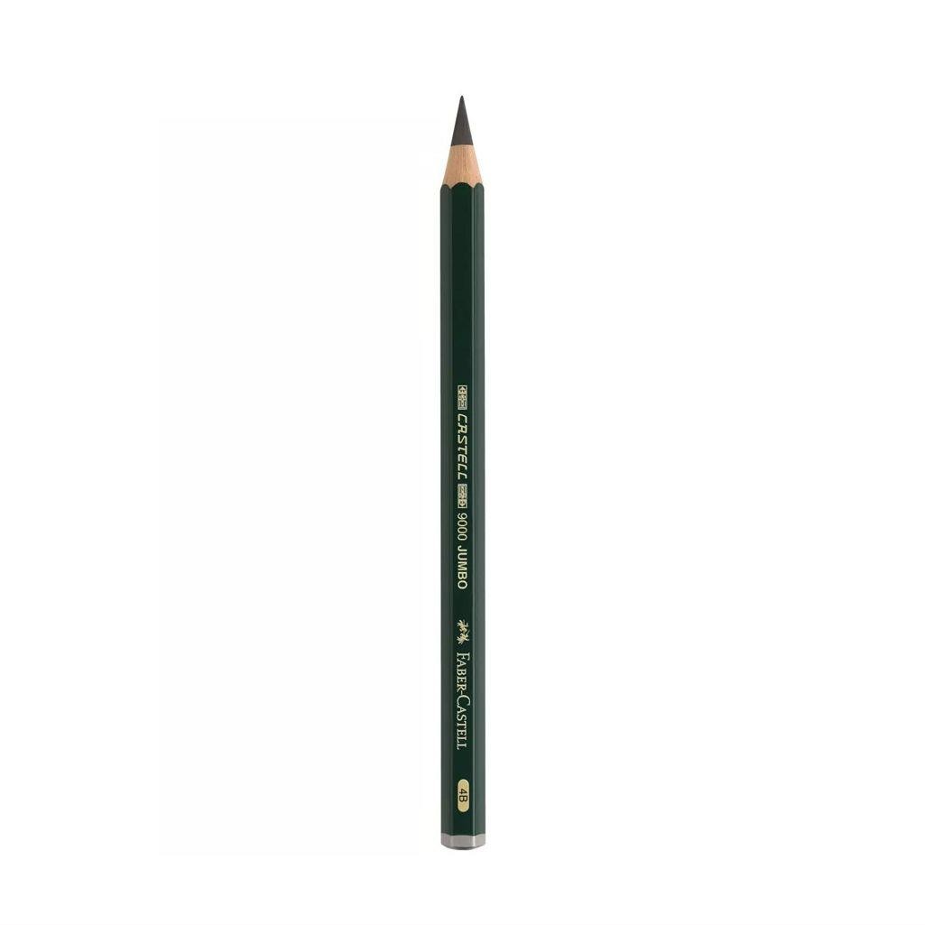 Lapiz faber-castell grafito jumbo 9000 4b