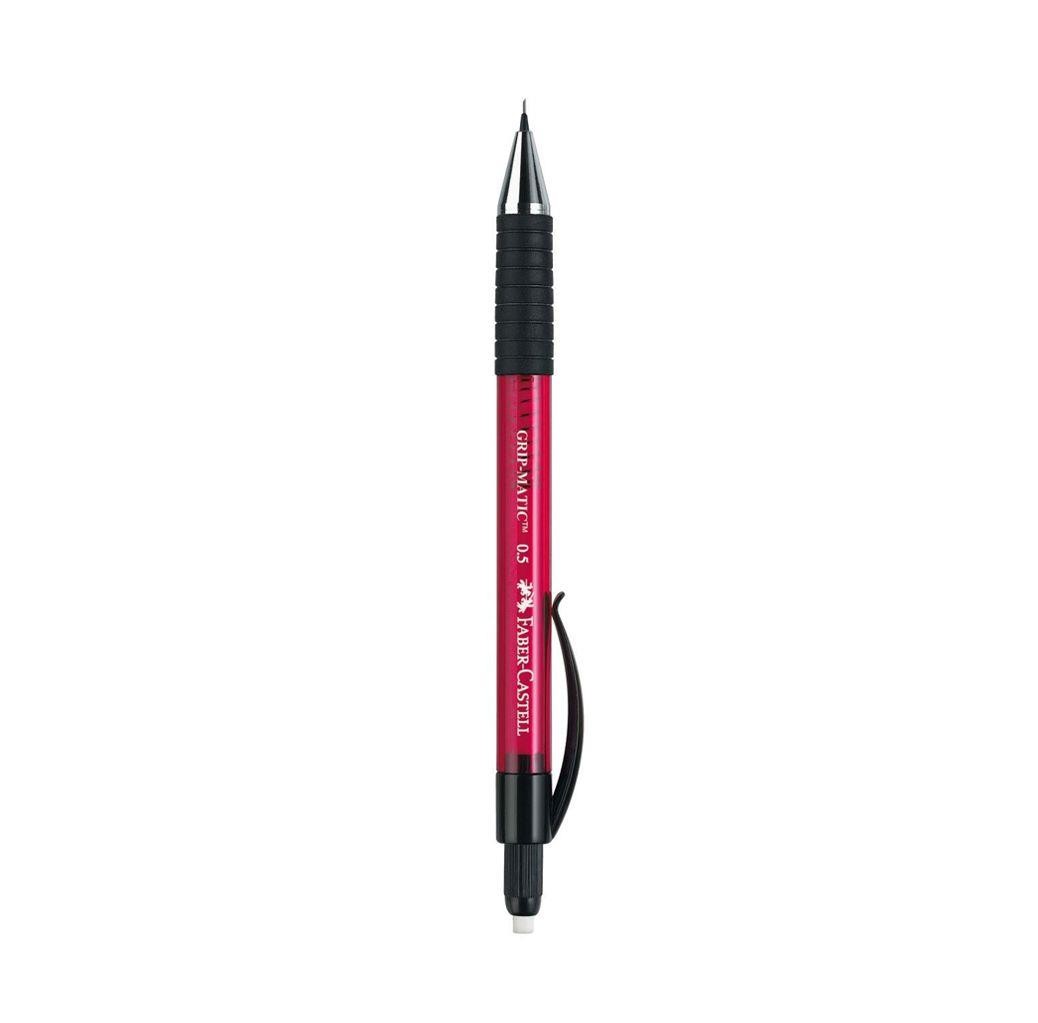 Portaminas faber-castell 0.5 mm rojo